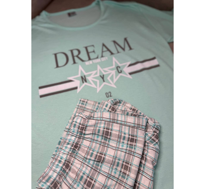 Піжама, футболка та бриджі Dream котон 