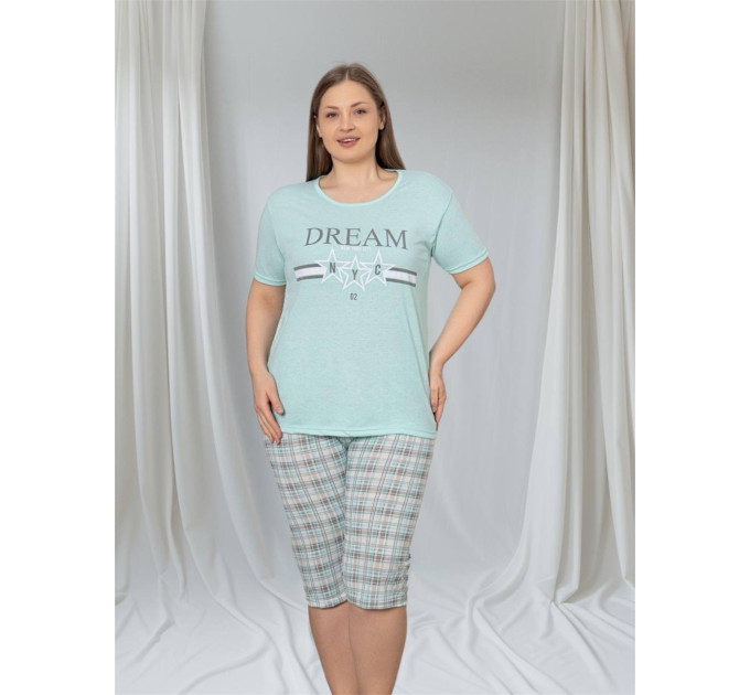 Піжама, футболка та бриджі Dream котон Піжама, футболка та бриджі Dream котон