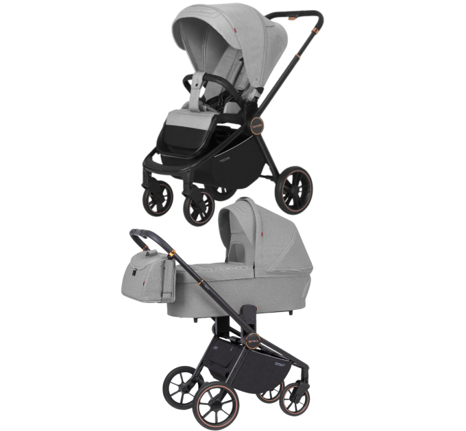  Детская коляска 2в1 Carrello Epica/G Silver Grey