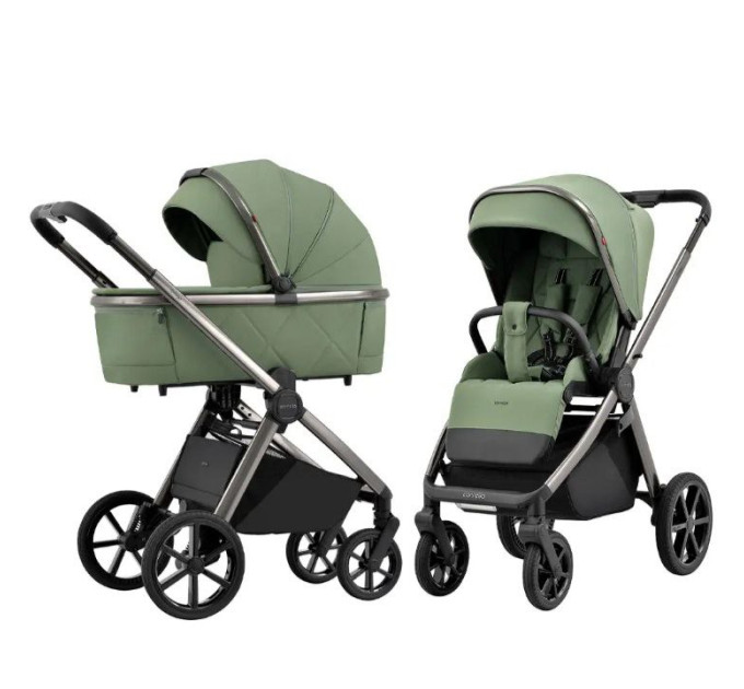  Детская коляска 2в1 Carrello Omega Perfect Green