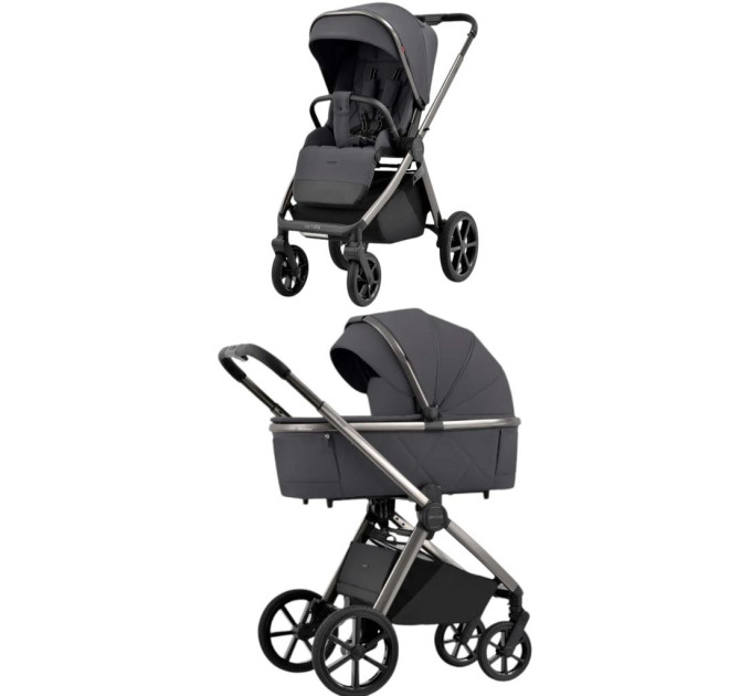  Дитяча коляска 2в1  Carrello Omega Excellent Grey