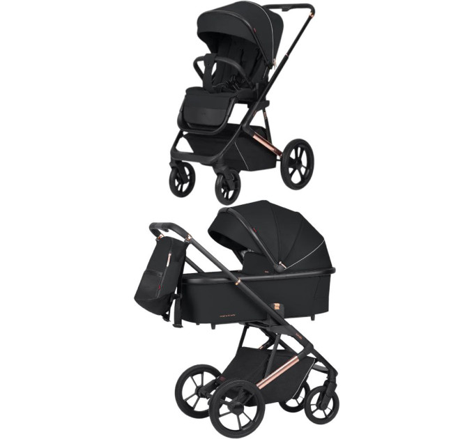 Детская коляска 2в1 Carrello SIGMA Obsidian Black