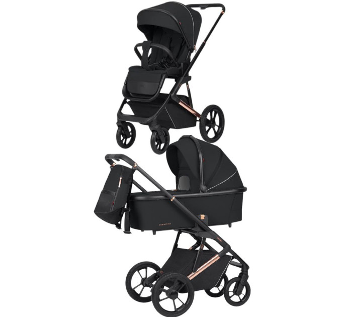 Детская коляска 2в1 Carrello Sigma Obsidian Black