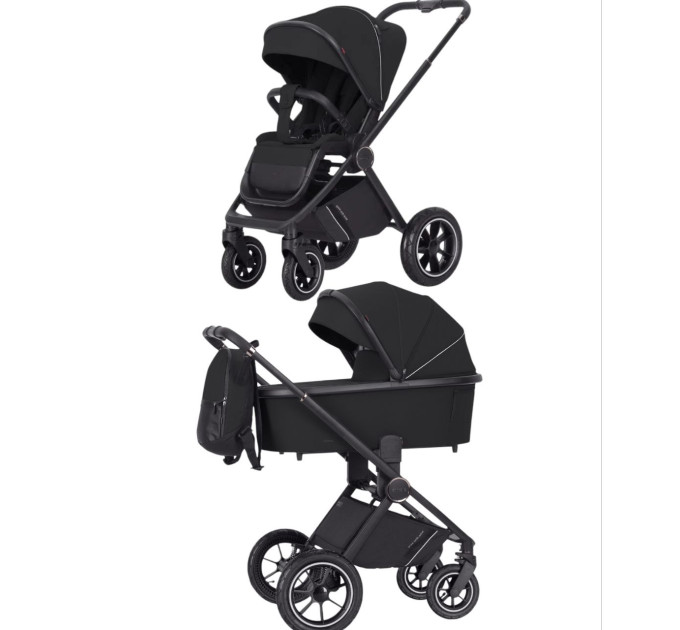 Детская коляска 2в1 Carrello  Ultimo Air BF Pitch Black