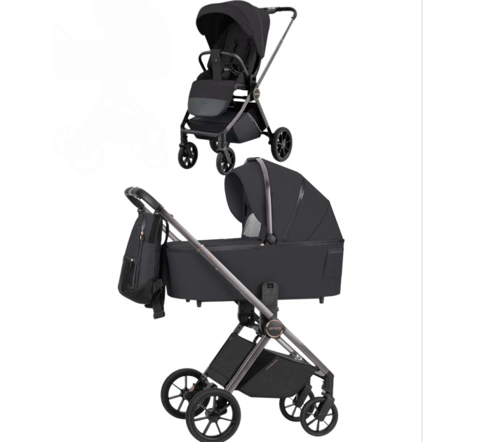 Детская коляска 2в1 Carrello Ultra/W Night Black