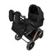  Детская коляска 2в1 Ninos Estrella Black Gold