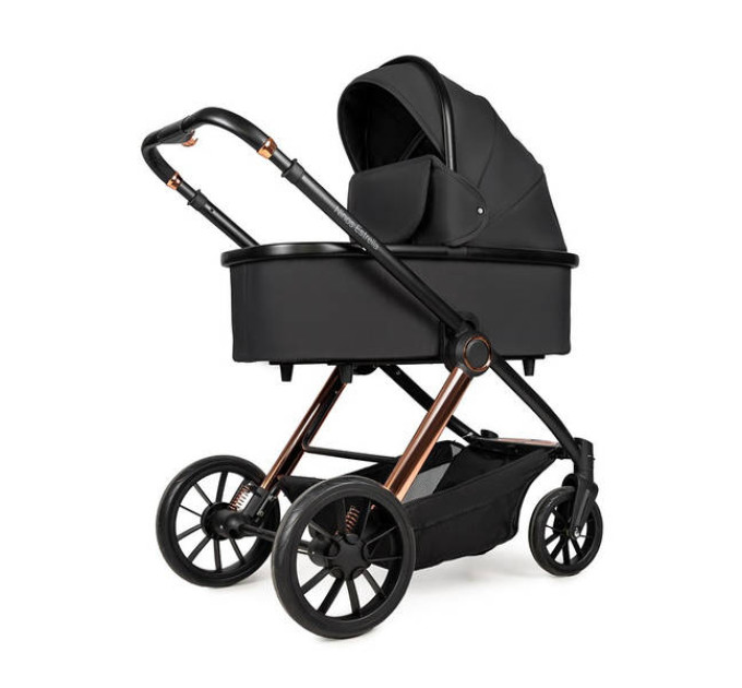 Детская коляска 2в1 Ninos Estrella Black Gold