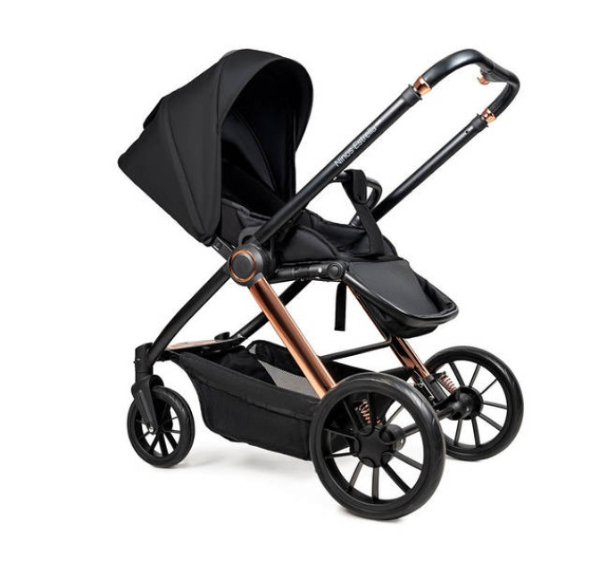  Детская коляска 2в1 Ninos Estrella Black Gold