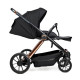  Детская коляска 2в1 Ninos Estrella Black Gold