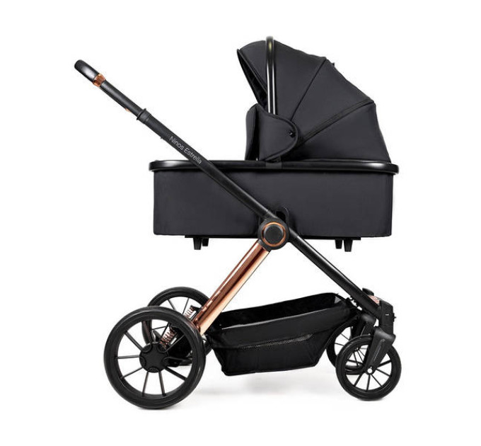  Детская коляска 2в1 Ninos Estrella Black Black