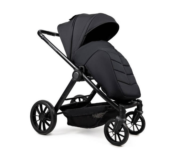  Детская коляска 2в1 Ninos Estrella Black Black