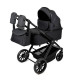  Детская коляска 2в1 Ninos Estrella Black Black