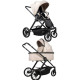  Дитяча коляска 2в1  Ninos Estrella Beige Black
