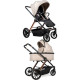  Дитяча коляска 2в1  Ninos Estrella Beige Gold