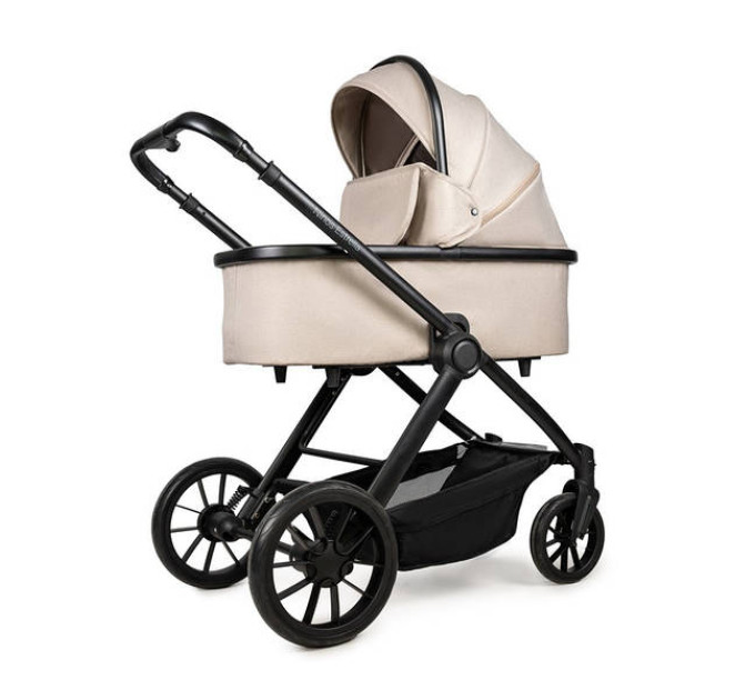  Детская коляска 2в1 Ninos Estrella Black Black