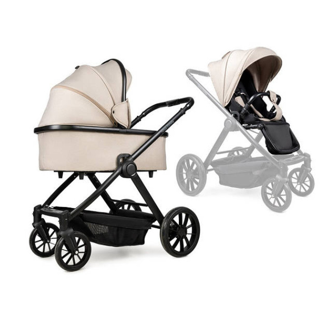Дитяча коляска 2в1  Ninos Estrella Beige Black