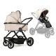 Дитяча коляска 2в1  Ninos Estrella Beige Black