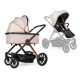 Дитяча коляска 2в1  Ninos Estrella Beige Gold