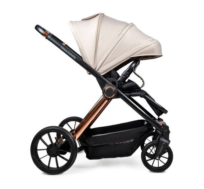  Детская коляска 3в1 Ninos Estrella Beige Gold
