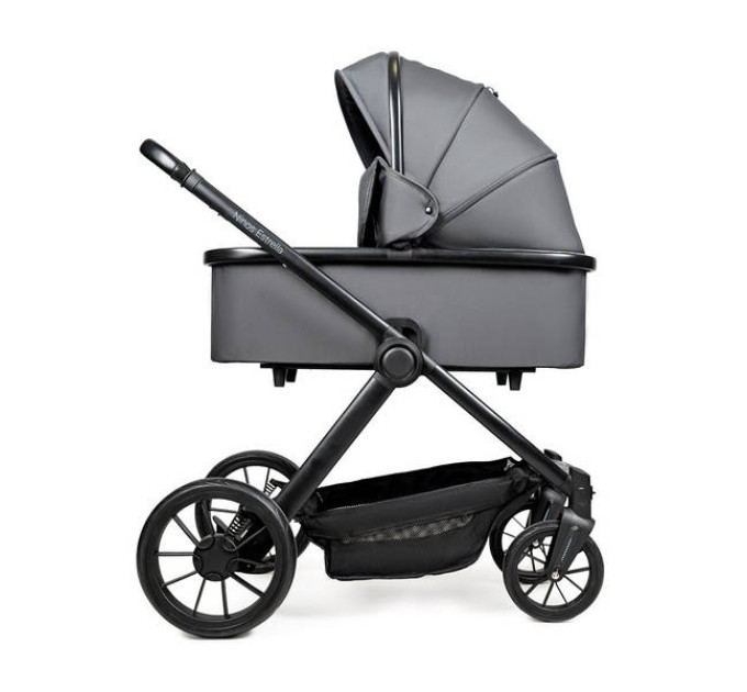 Детская коляска 2в1 Ninos Estrella Black Black