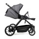  Детская коляска 2в1 Ninos Estrella Grey Black