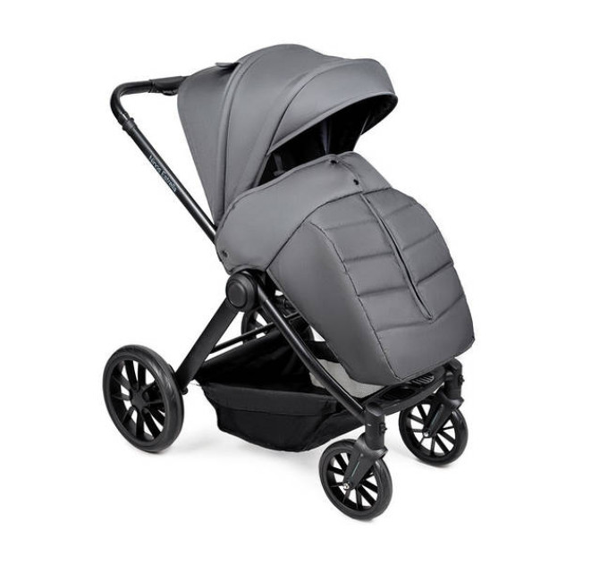  Детская коляска 2в1 Ninos Estrella Grey Black