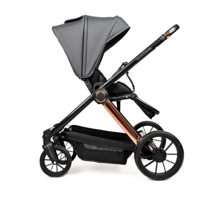  Детская коляска 3в1 Ninos Estrella Grey Gold