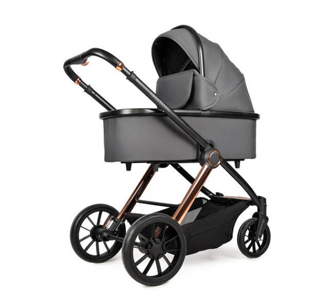  Детская коляска 2в1 Ninos Estrella Black Black
