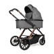  Детская коляска 2в1 Ninos Estrella Black Black