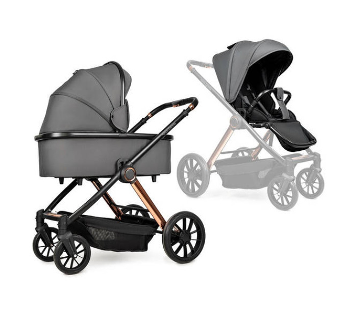 Дитяча коляска 2в1 Ninos Estrella Grey Gold