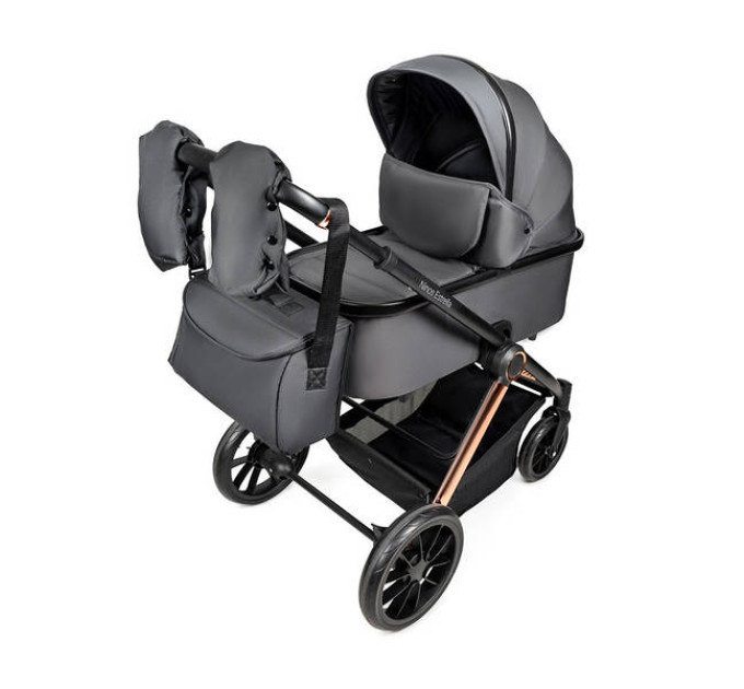  Детская коляска 3в1 Ninos Estrella Grey Gold