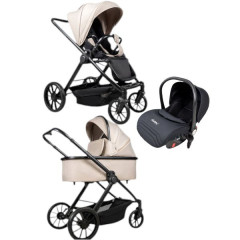  Дитяча коляска 3в1  Ninos Estrella Beige Black