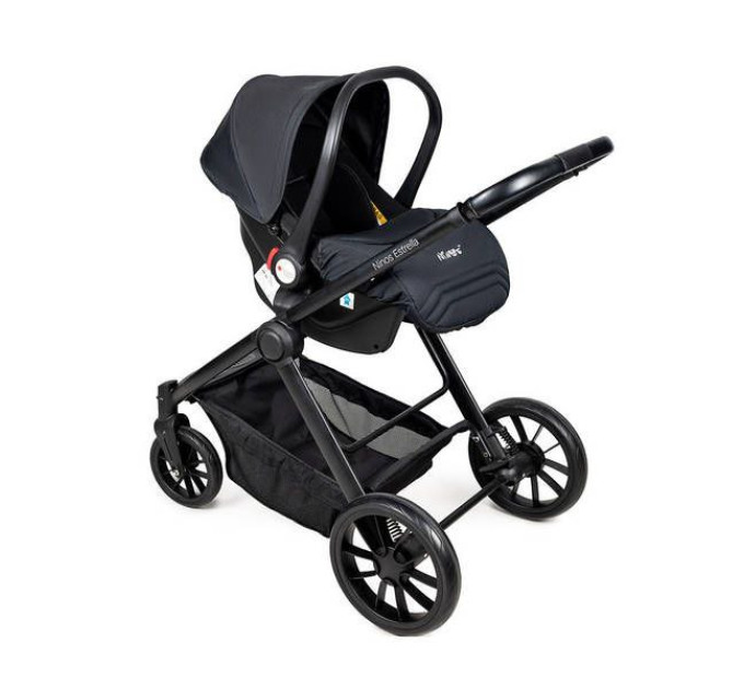  Детская коляска 3в1 Ninos Estrella Beige Black