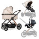 Детская коляска 3в1 Ninos Estrella Beige Gold