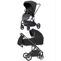  Дитяча коляска 2в1  Carrello Alfa/W Midnight Black