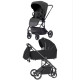  Дитяча коляска 2в1  Carrello Alfa/W Midnight Black