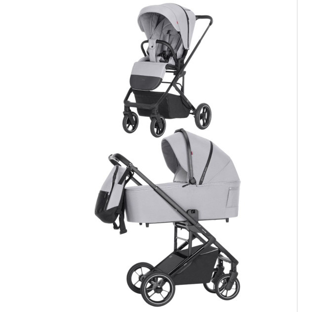  Дитяча коляска 2в1  Carrello Alfa/W Feather Grey