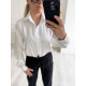 Жіноча класична сорочка софт на кнопках