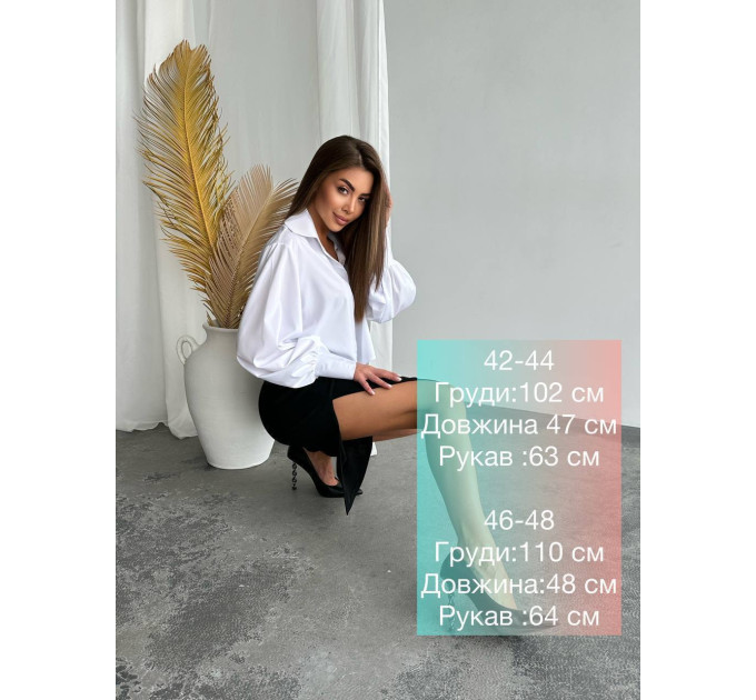 Жіноча сорочка на кнопках, софт
