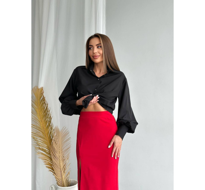 Жіноча сорочка на кнопках, софт
