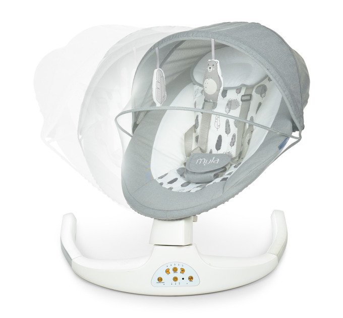 Укачивающий центр ME 1074 MYLA Soft Gray