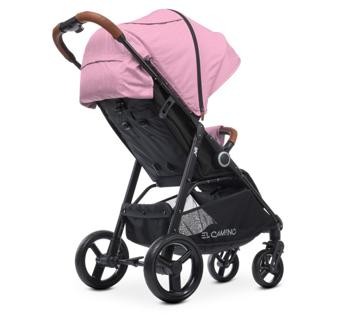Коляска детская ME 1024 X4 Pink Lines