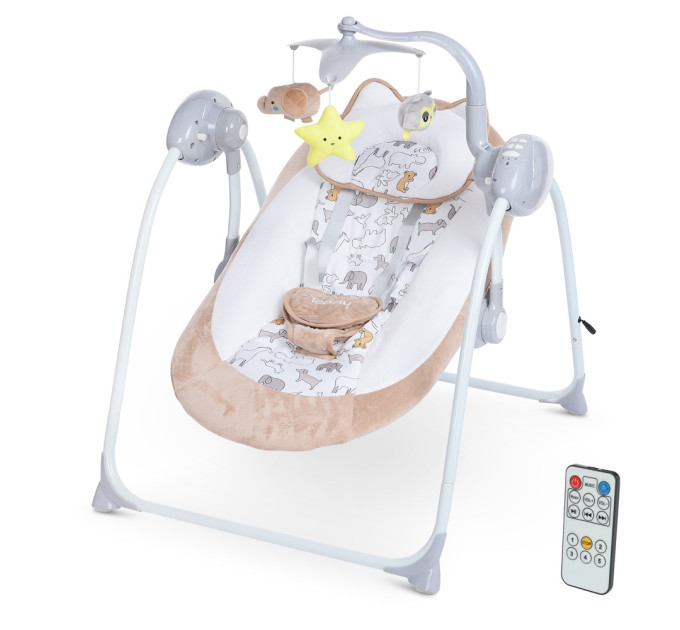 Качели ME 1075 TEDDY Beige Animals
