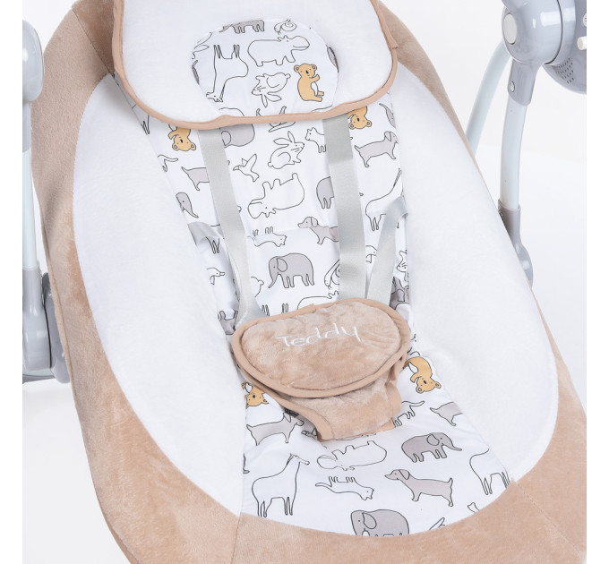 Качели ME 1075 TEDDY Beige Animals