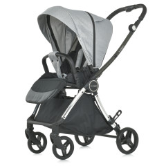 Коляска детская ME 1078 VERSA Melange Gray