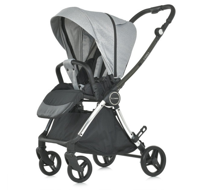 Коляска детская ME 1078 VERSA Melange Gray