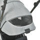 Коляска детская ME 1078 VERSA Melange Gray
