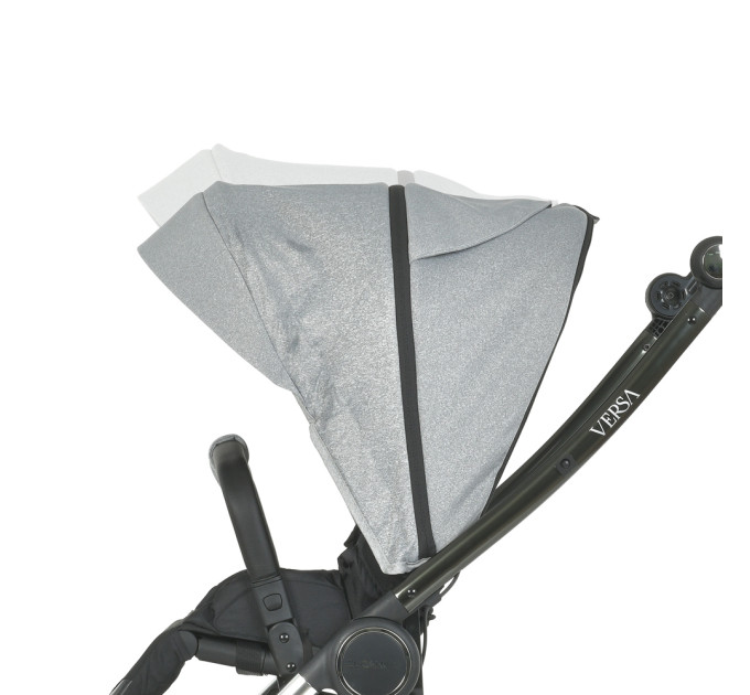 Коляска детская ME 1078 VERSA Melange Gray