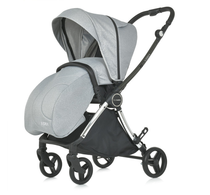 Коляска детская ME 1078 VERSA Melange Gray