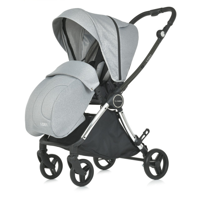 Коляска детская ME 1078 VERSA Melange Gray